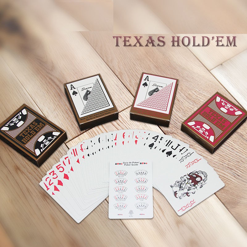 Bài Poker nhựa chống thấm nước cao cấp Texas Holdem Swarm