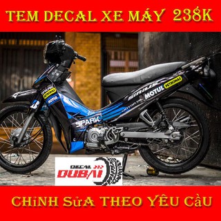 Tem Trùm Sirius Đen Spark Motul
