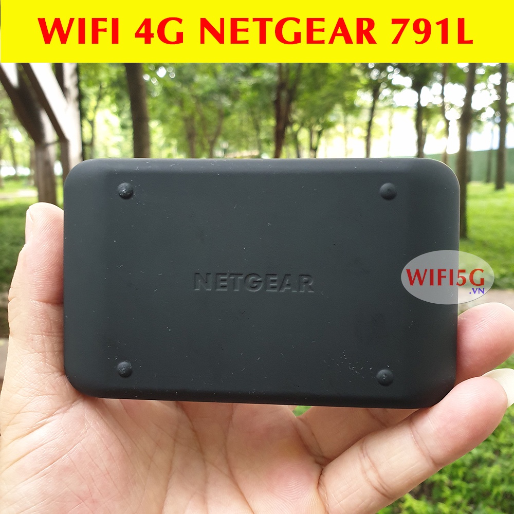 Wifi 4G Netgear 791L - Thương Hiệu Mỹ - Pin 4340mAh Xài Liên Tục Đến 15 Tiếng - Hàng Mới Đẹp