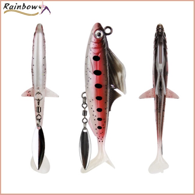 Mồi Câu Cá Giả 8.5cm 12.5g Bằng Chì Mềm Kèm Móc Câu Tiện Dụng