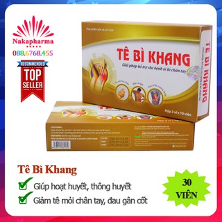 Tê Bì Khang - Giúp hoạt huyết, thông huyết ứ trệ, giảm tê mỏi chân tay, đau gân cốt, vai gáy