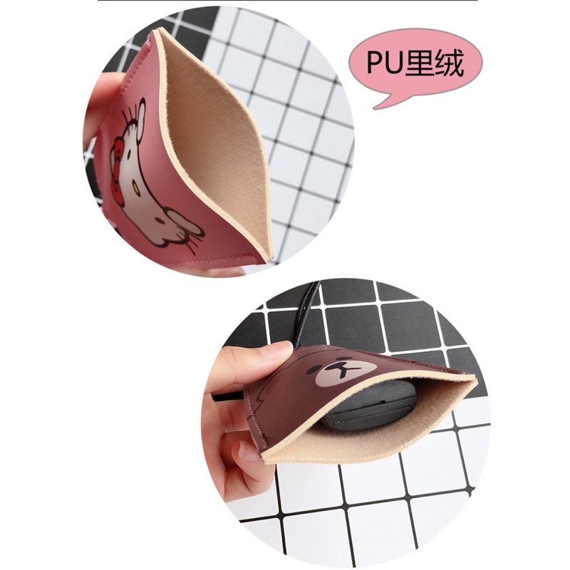 Vỏ da PU bảo vệ chìa khoá oto, chìa khoá nhà; Móc khoá rút giấu chìa mẫu Gấu Thỏ Vịt Brown Cony Sally Line