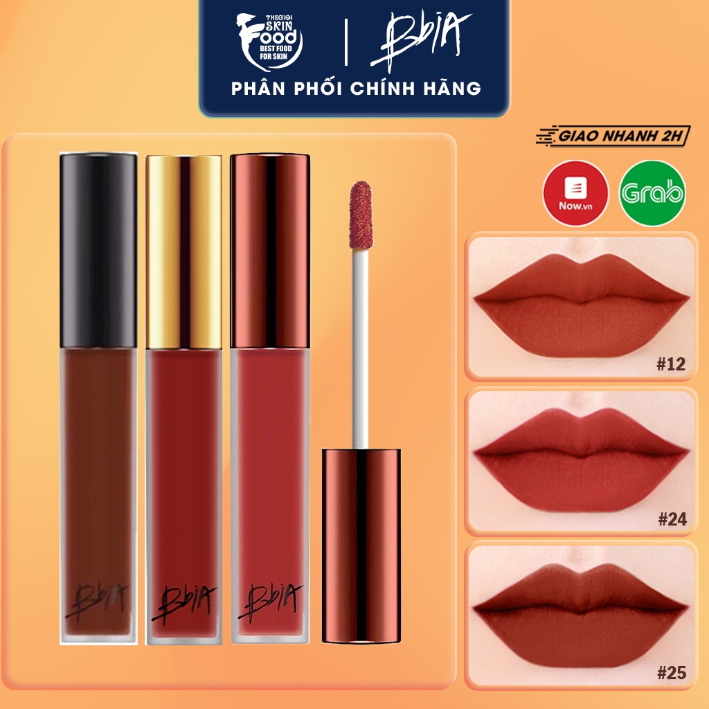 Son Kem Lì, Lên Màu Chuẩn Hàn Quốc Bbia Last Velvet Lip Tint 5g