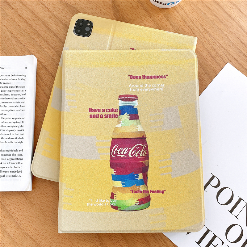 COCA COLA Ốp Lưng Bảo Vệ Ipad Air Pro 7.9 9.7 10.5 10.2 11 10.9 "Inch Mini 1 / 2 / 3 / 4 / 5 2017 / 2018 / 2019 / 2020