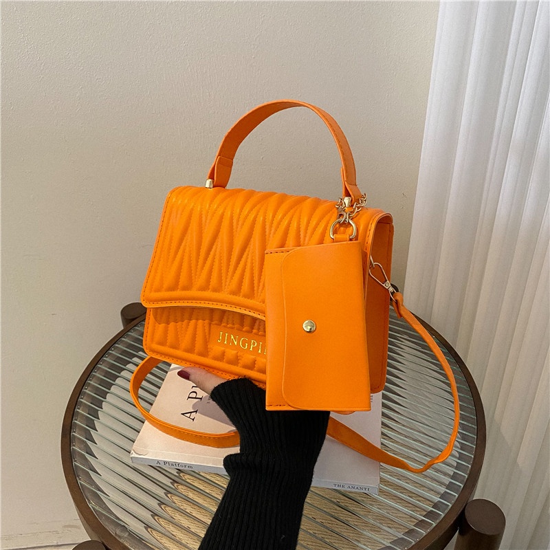 Túi Đeo Chéo Nhỏ Hình Vuông Họa Tiết Thêu Thời Trang Cao Cấp Dành Cho Nữ