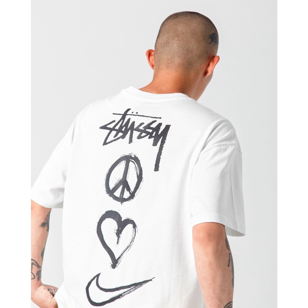 Áo Thun Stussy T-Shirts N!KE Air Force độc lạ , áo Unisex vải cotton 100% cao cấp Genz Trendy