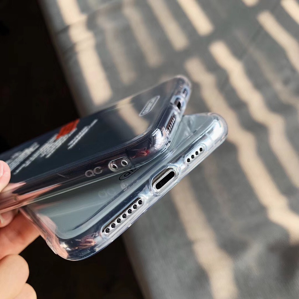 Ốp điện thoại dẻo in hình mác áo nền trong suốt độc đáo cho IPhone11 11Pro Max 7Plus 8 X XR XS Max | BigBuy360 - bigbuy360.vn