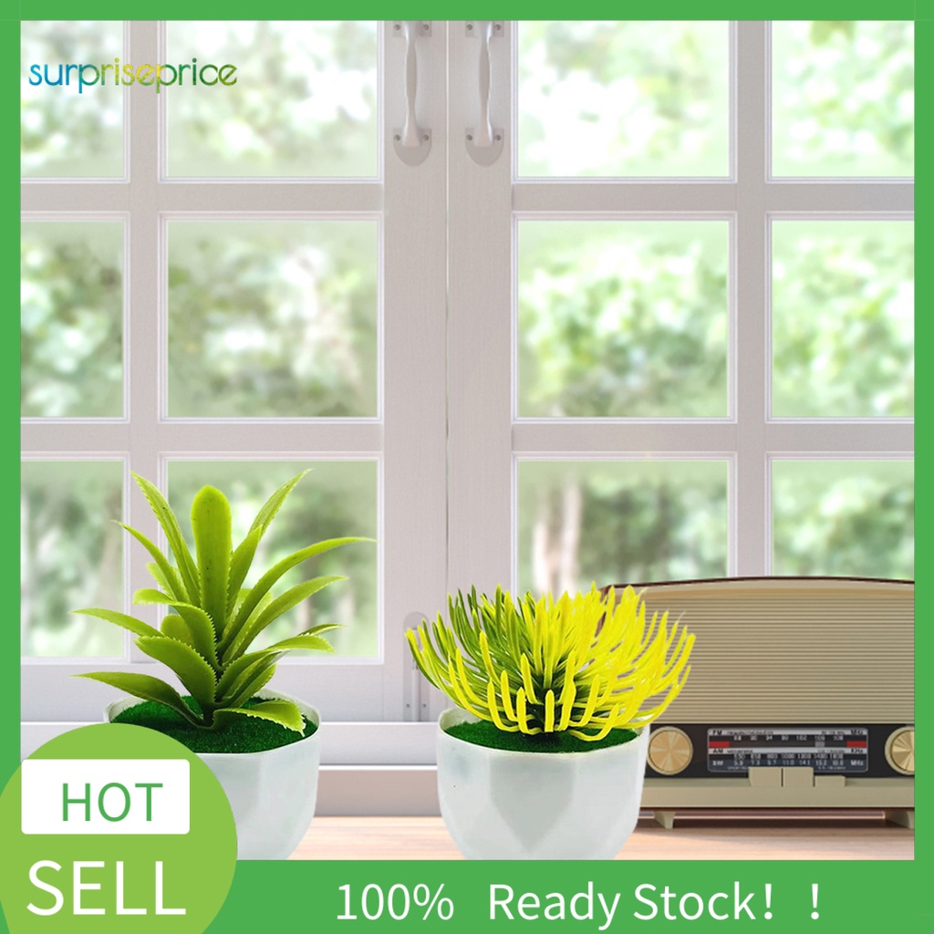 Chậu Cây Cảnh Nhân Tạo Bằng Nhựa Chống Nước Không Tưới Nước