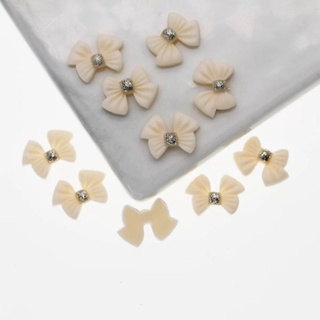 set 30 charm nơ nail 8 màu mới