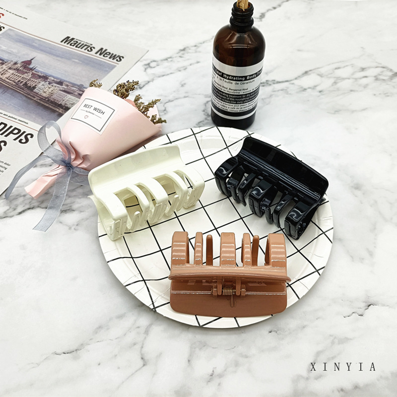 Kẹp Tóc Acetate Nhiều Màu Tùy Chọn Phong Cách Hàn Quốc Thời Trang