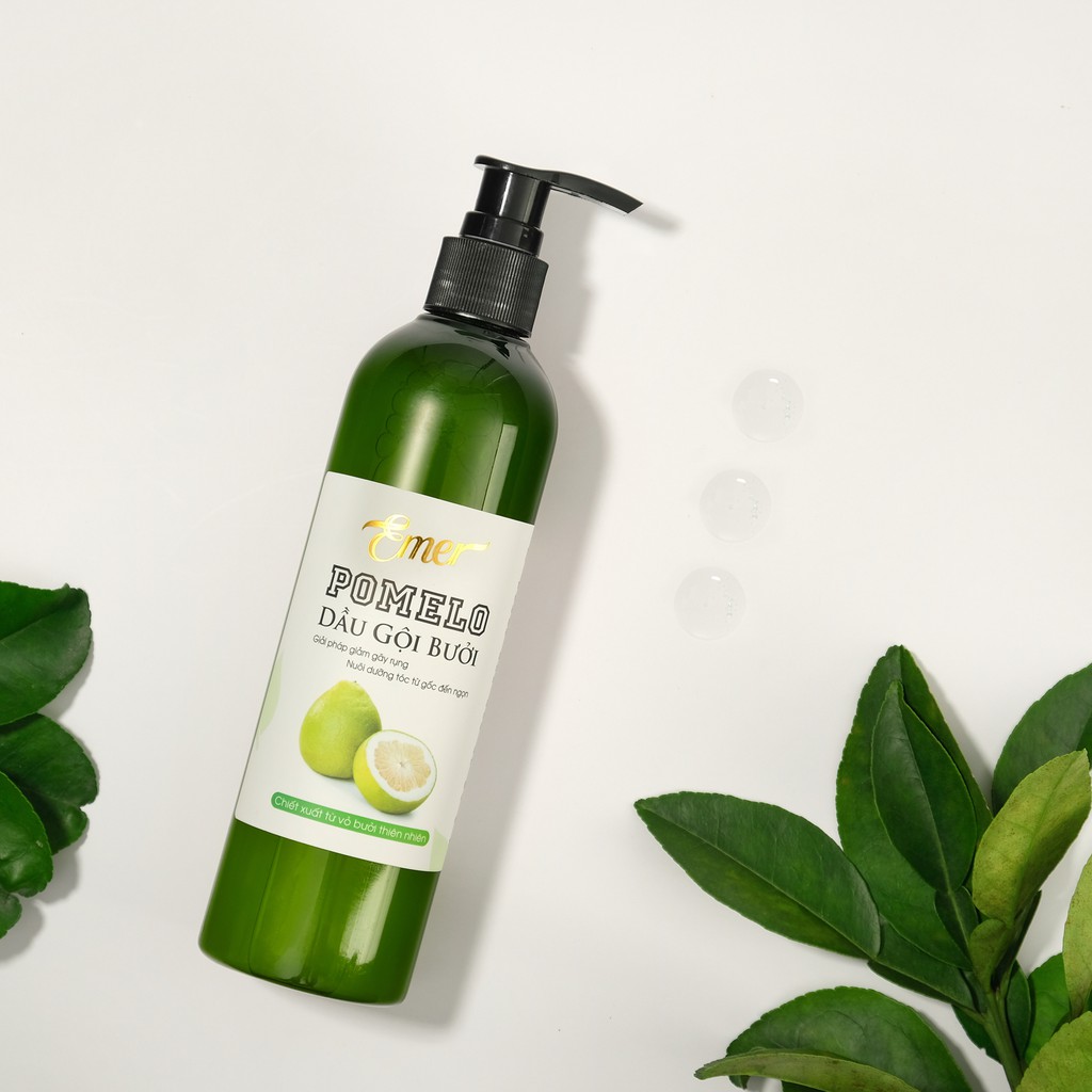 [Mã BMBAU50 giảm 7% đơn 99K] Dầu gội bưởi kích mọc tóc tinh dầu pomelo Emer Garin 300ml dưỡng tóc giảm rụng