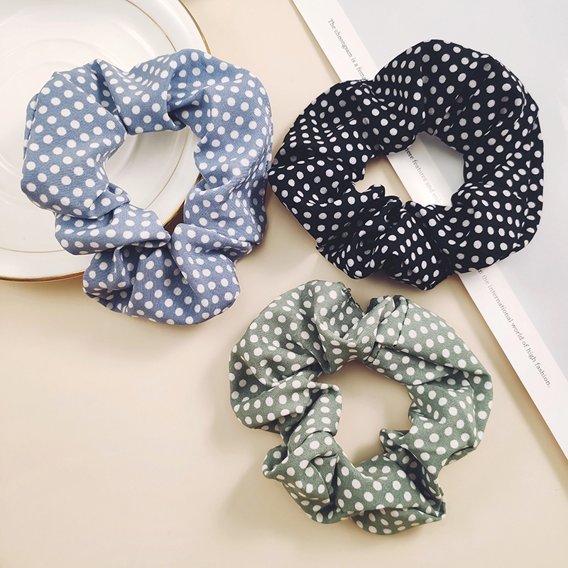 Dây cột tóc cao giãn thiết kế đơn giản xinh xắn cho nữ d207901