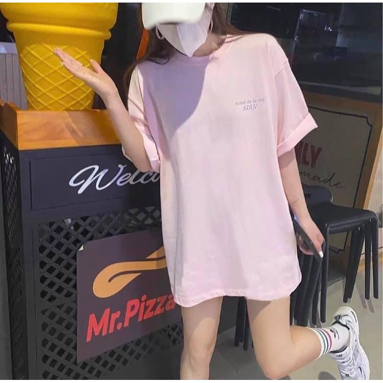 ÁO THUN ADLV BASIC TRƠN - ÁO THUN NAM NỮ UNISEX