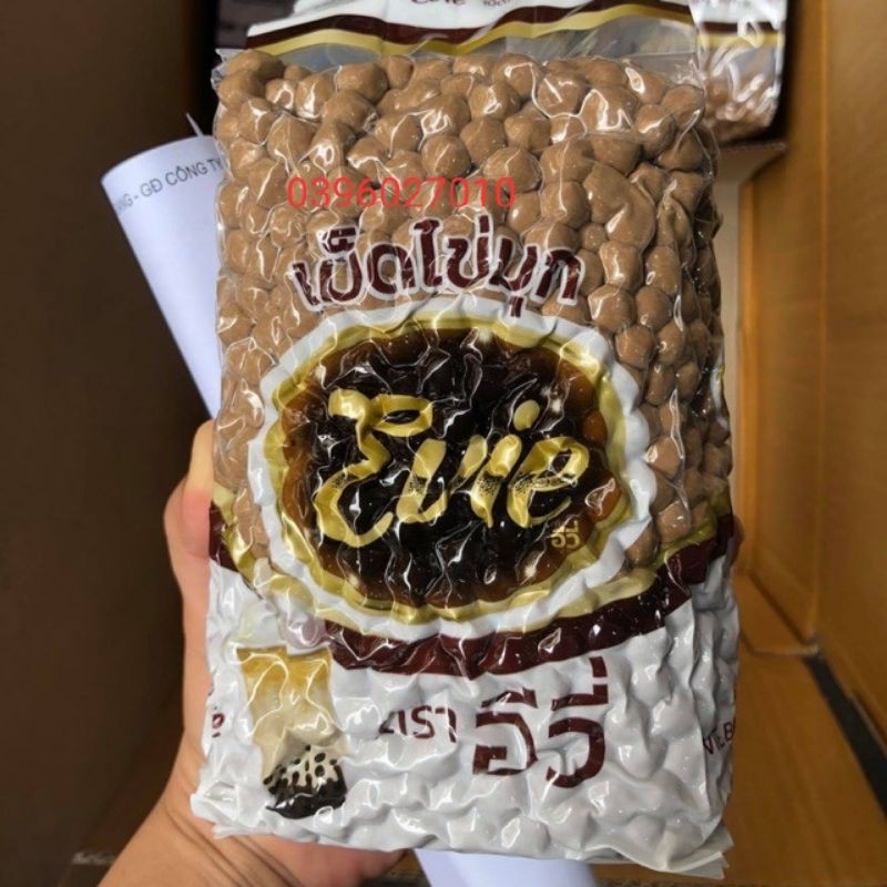 Chân trâu đường đen Thái Lan, Nguyên liệu làm trà sữa siêu ngon gói 1kg
