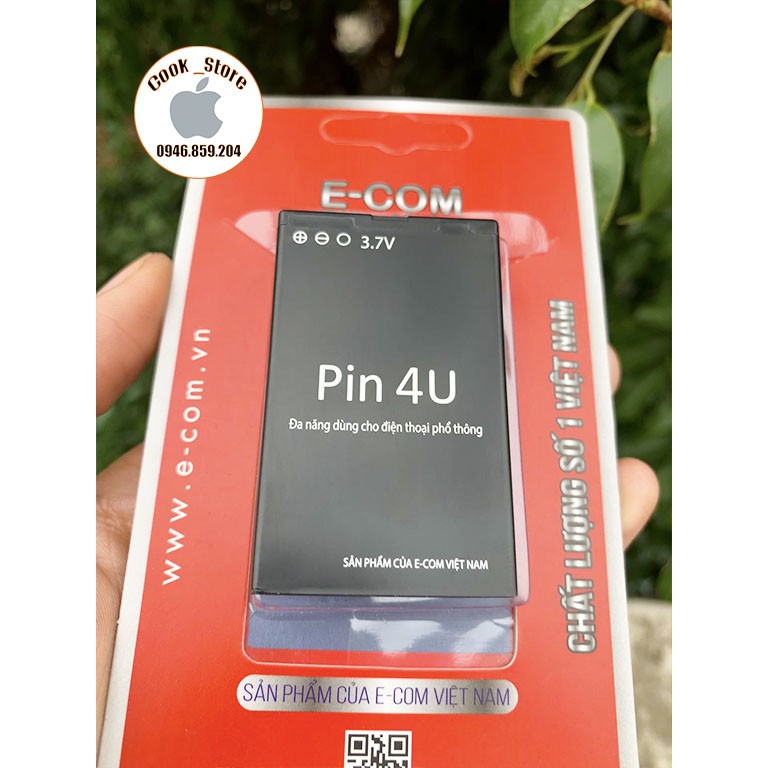 Pin nokia 5C 4U 4UL dung lượng cao 1500mah - Hãng E-Com - Pin xịn dung lượng thật - bảo hành 12th