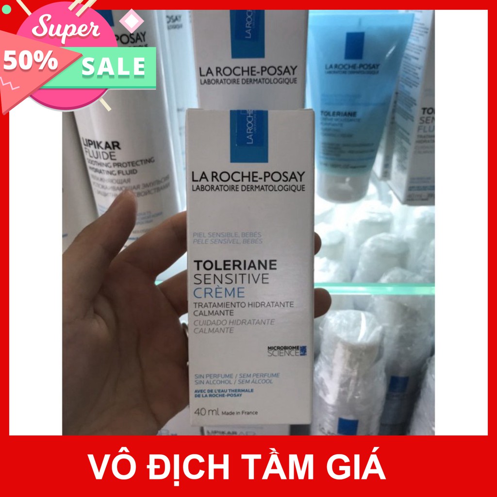 [CHÍNH HÃNG] Kem dưỡng ẩm giúp làm dịu và bảo vệ da thường đến da khô La Roche Posay Toleriane Sensitive Prebiotic Care