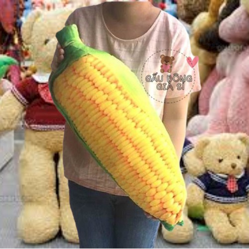 GỐI ÔM TRÁI BẮP (60cm) GỐI ÔM CHO BÉ