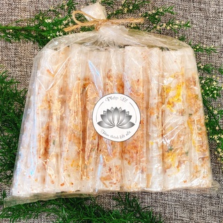 Bánh tráng cuộn thập cẩm khô gà lá chanh_ đặc sản tây ninh.