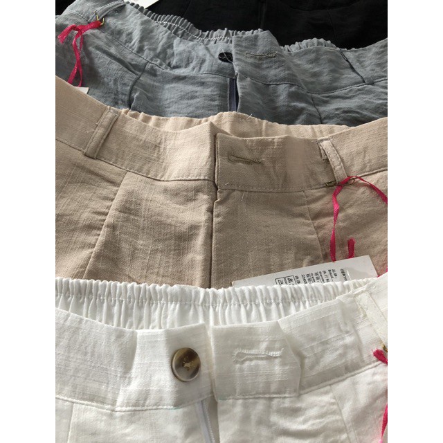 [Mã SMA071008 hoàn 10K xu đơn 0Đ] Quần ống rộng lửng - chất đũi hàn mềm mịn mát mẻ | BigBuy360 - bigbuy360.vn