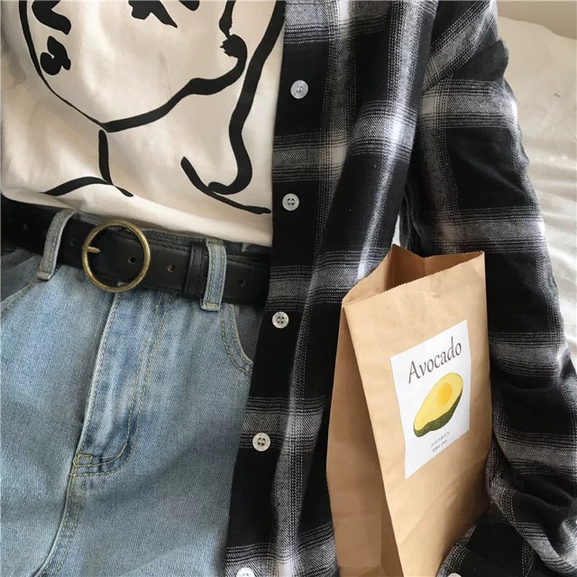 Belt-dây lưng khuyết tròn vintage