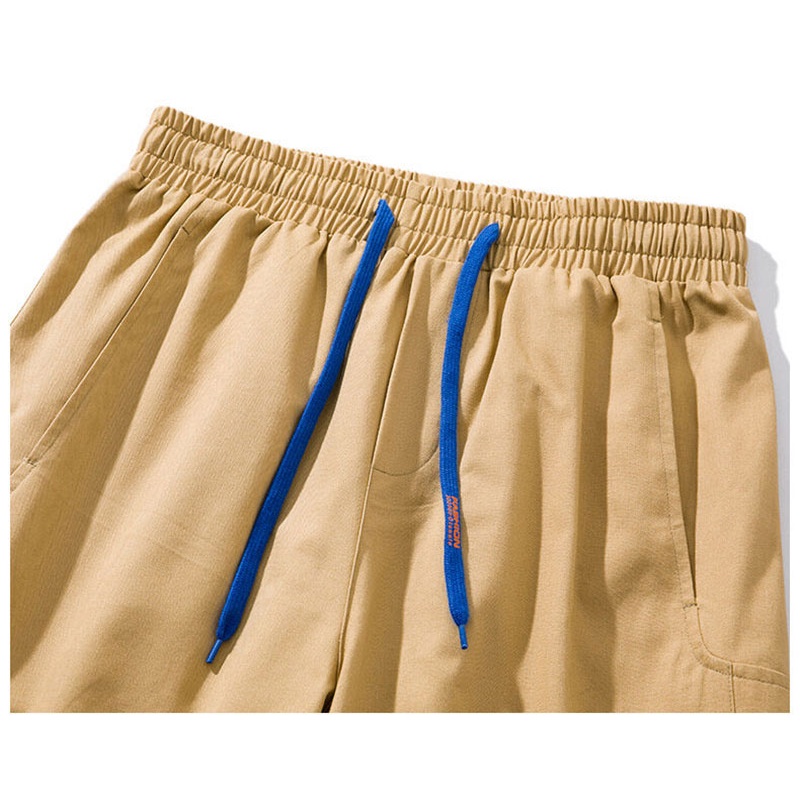Quần Short 100% Cotton Dáng Rộng Thời Trang Mùa Hè Dành Cho Nam Giới