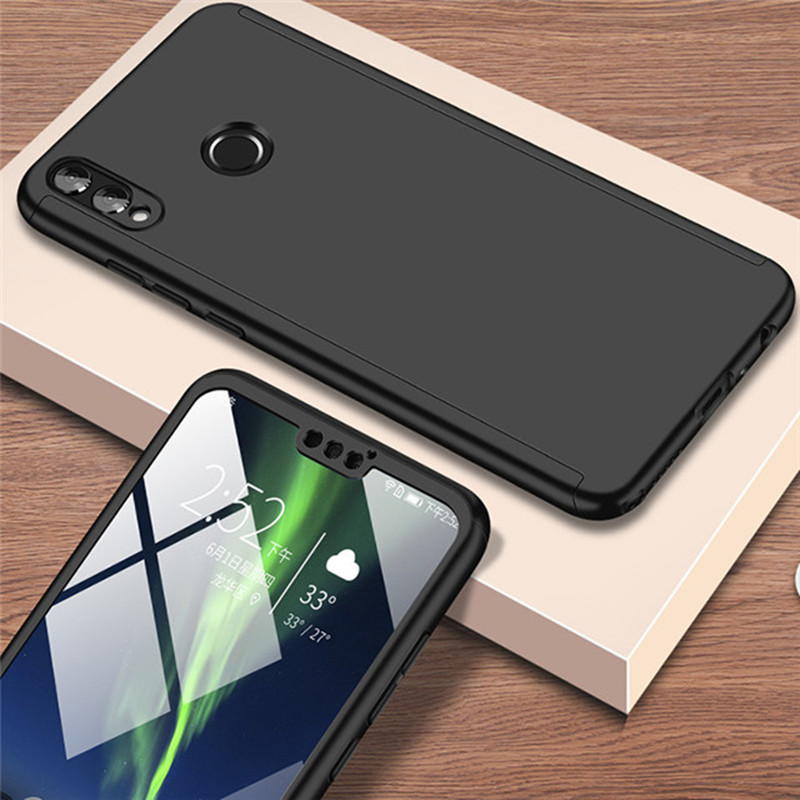 Ốp điện thoại bảo vệ toàn diện 360 độ cường lực cho realme 5 5i 6i 5s c1