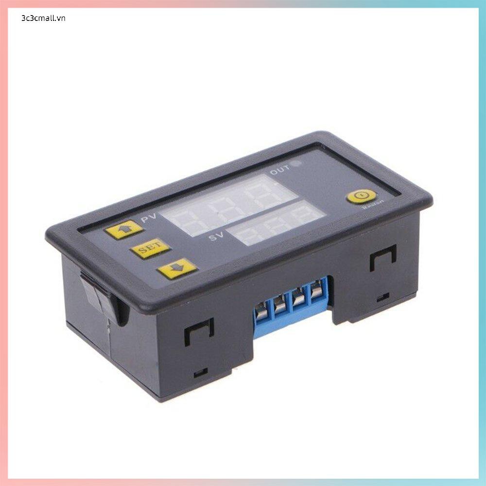 ✨chất lượng cao✨12V 110-220V Timing Delay Relay Module Cycle Timer Digital LED Dual Display