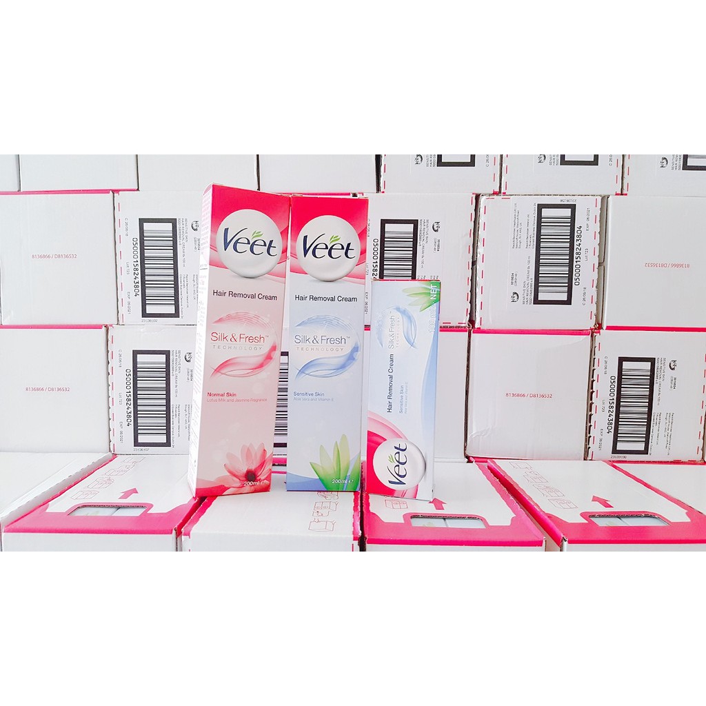 Kem tẩy lông Veet dành cho da nhạy cảm - Anh Quốc UK- 100ml | BigBuy360 - bigbuy360.vn