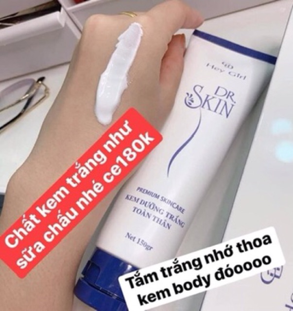 (Sale Sốc Hè) Body trắng da Dr.skin | BigBuy360 - bigbuy360.vn