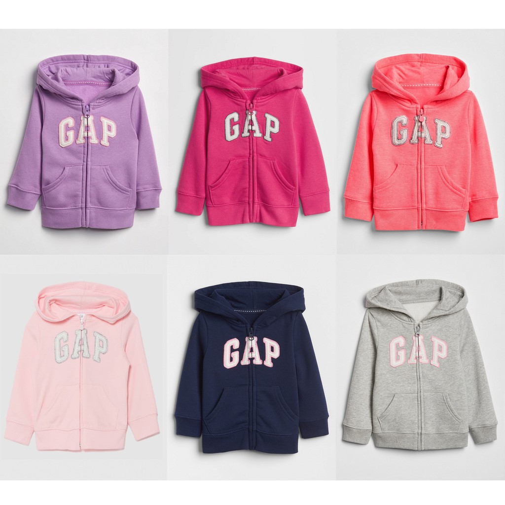 Áo khoác GAP cho bé gái1-5 tuổiG.A.P, babyGAP nỉ lót bông