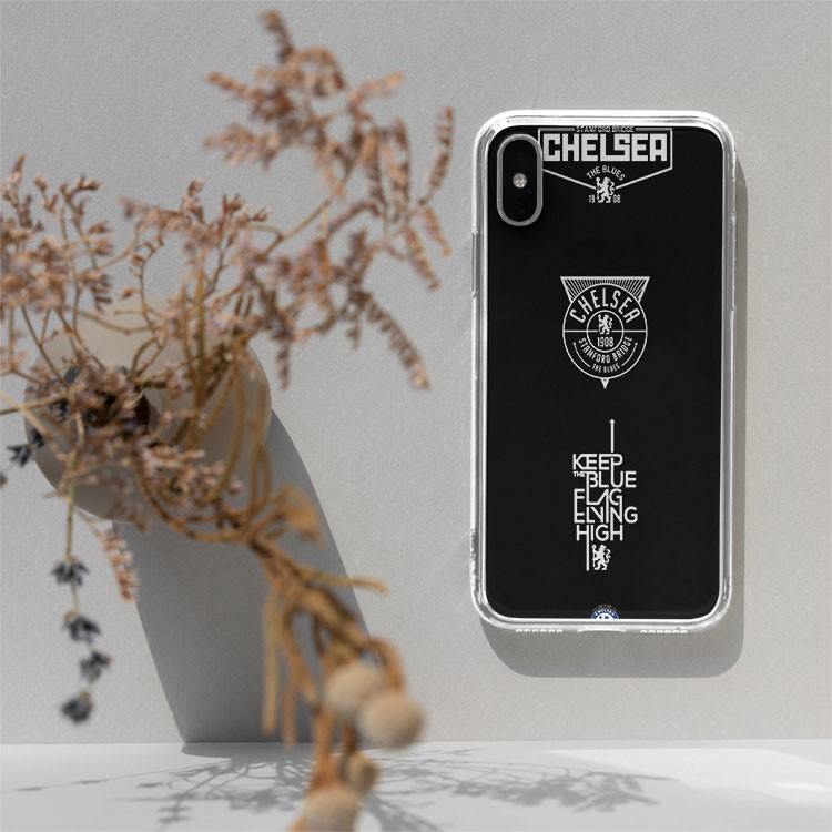 Ốp silicon phong cách chân sút chelsea Ốp trong chống sốc Iphone 6/7/8/8Plus/X/Xs/Xs Max/11/11 Promax/16 LIZFOOB0040
