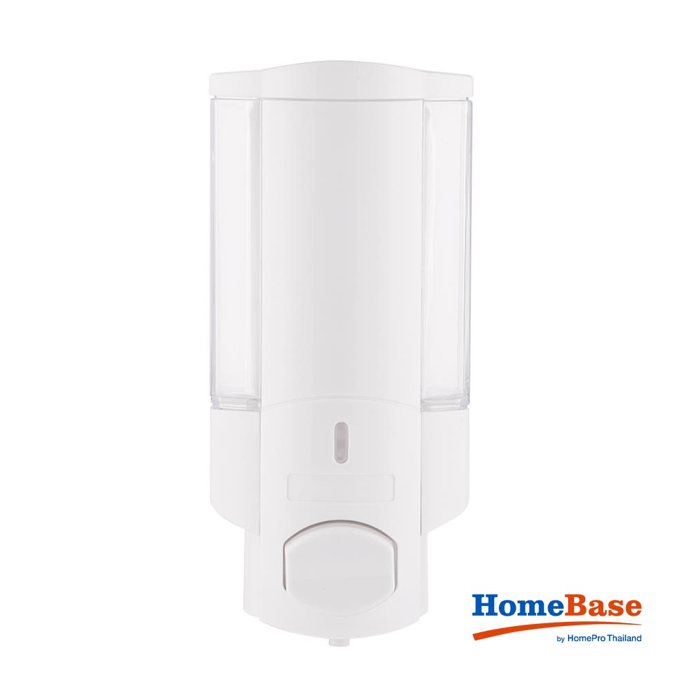 Homebase MOYA Bình đựng xà phòng treo tường 1CRannel SD-818A WH bằng nhựa ABS 18.5X8.5X8CM màu trắng