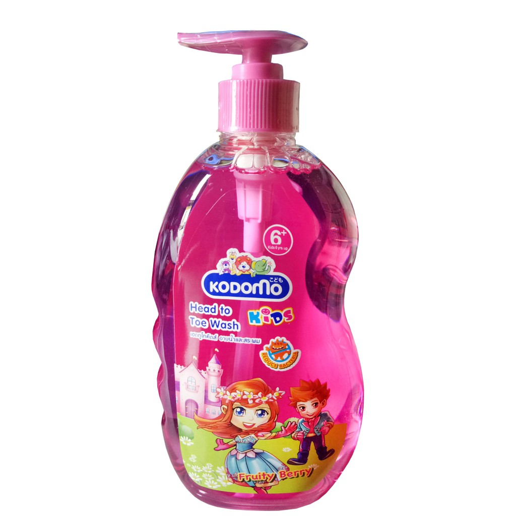 Dầu tắm gội trẻ em Kodomo Fruity Berry - 400ml