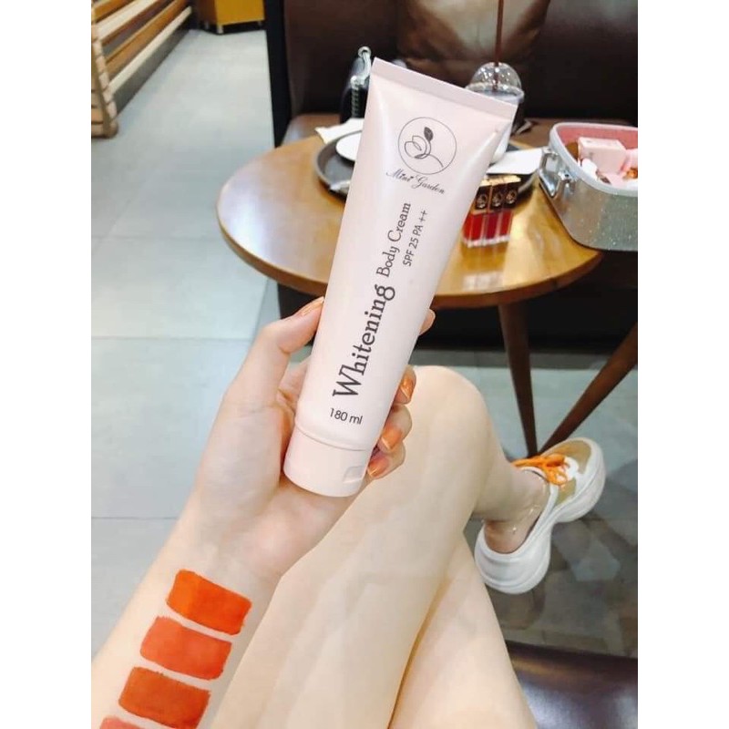 Kem body Men Bia Trắng da  chính hãng