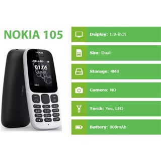 Điện thoại Nokia 105 (2017)