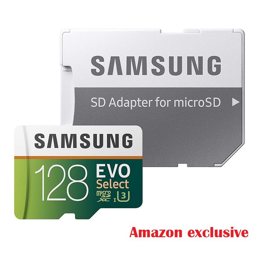 Thẻ nhớ MicroSDXC Samsung Evo Select 64GB / 128GB U3 4K 100MB/s kèm Adapter (Xanh) - Phụ Kiện 1986