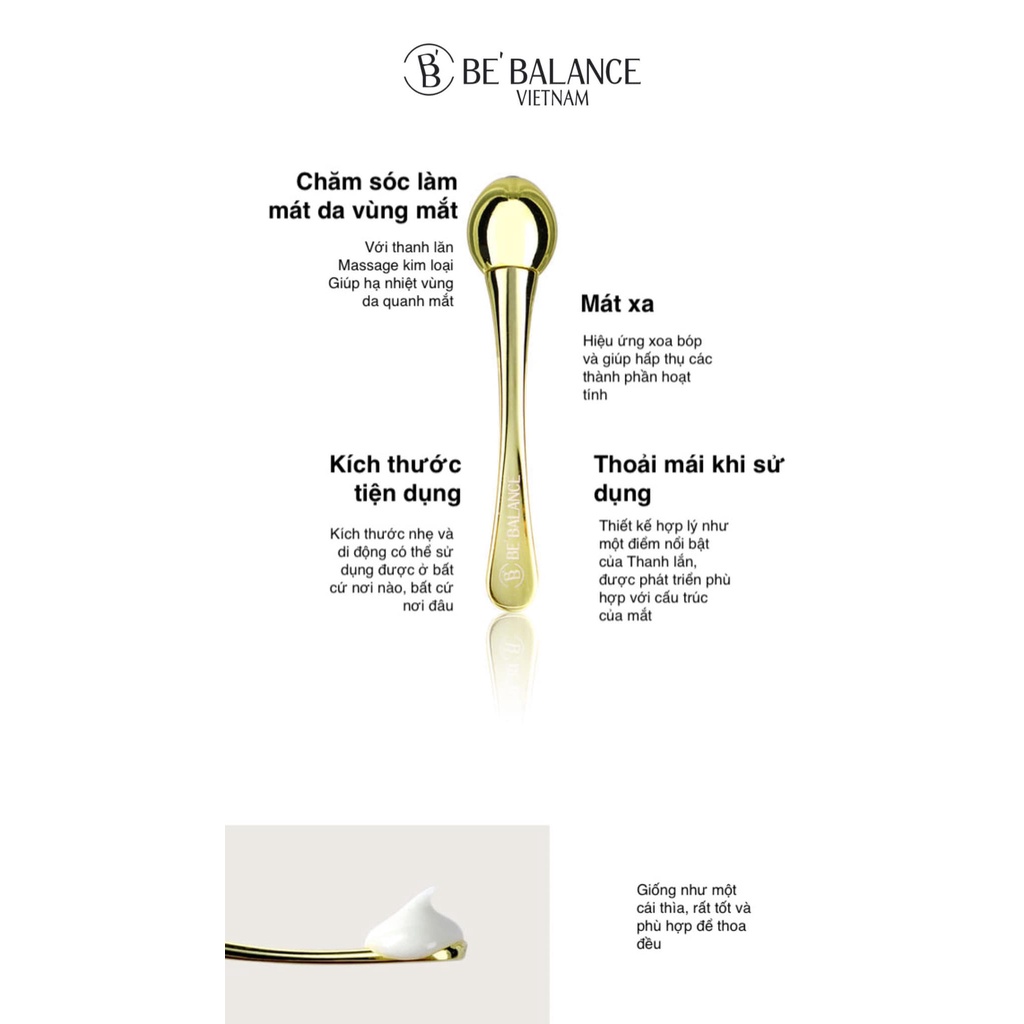 Thanh lăn BEBALANCE Luxe Eye Roller 4g