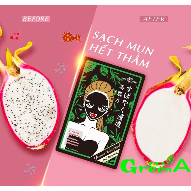 Mặt nạ tràm trà SEXYLOOK Đài Loan cho da mụn da dầu | BigBuy360 - bigbuy360.vn