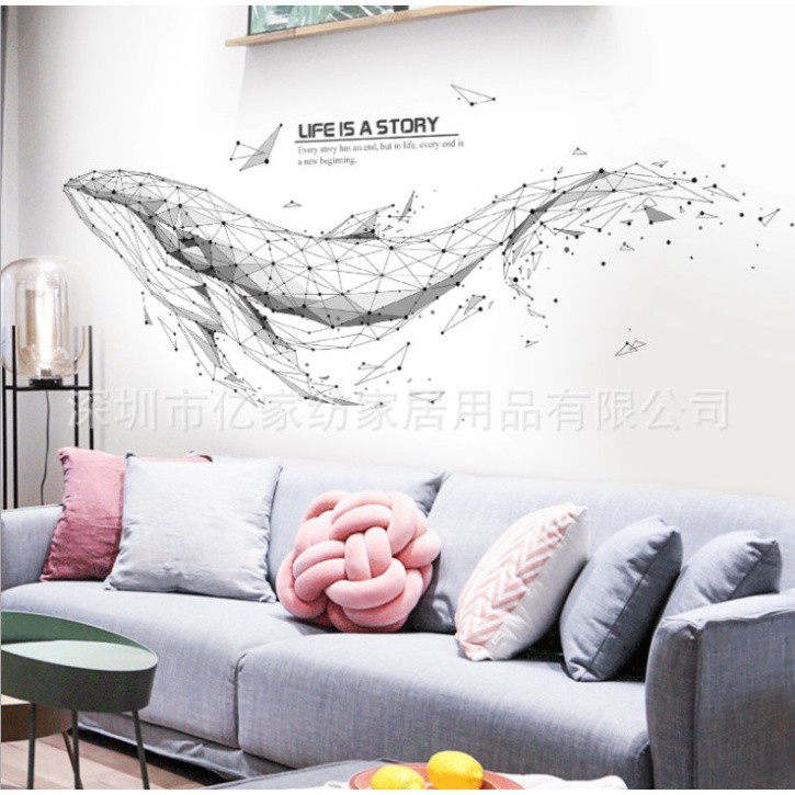 (VOUCHER5K-NHIỀU MẪU-SỐNG ĐỘNG) decal dán tường, TRANH DÁN TƯỜNG trang trí phòng bếp, phòng khách, decor tủ lạnh, tủ đồ