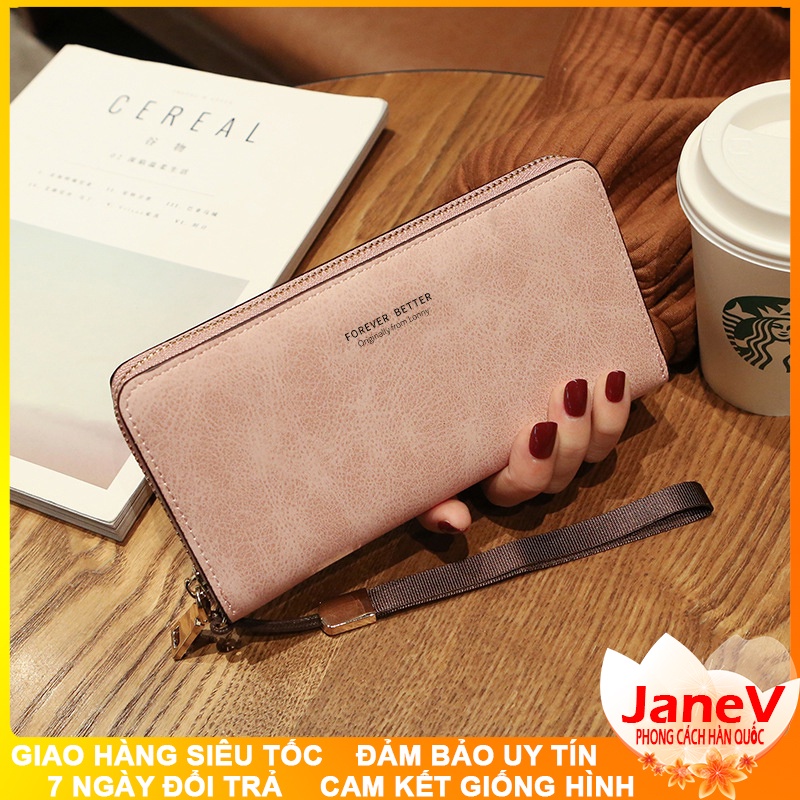 Ví Nữ Dài Cầm Tay Cao Cấp Sang Trọng Phong Cách Hàn Quốc TVNN320