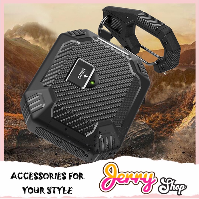 Vỏ đựng ốp bảo vệ tai nghe không dây bluetooth 1/2/Pro 3 - Jerry Shop