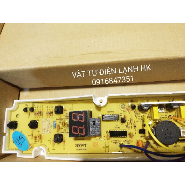 BO MẠCH MÁY GIẶT SANYO 4 &amp; 6 NÚT U800ZT S80VT BROAD U800 80VT