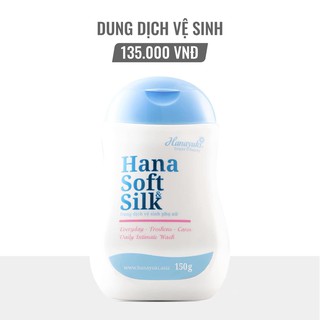 Hana soft silk - dung dich vệ sinh phụ nữ hanayuki