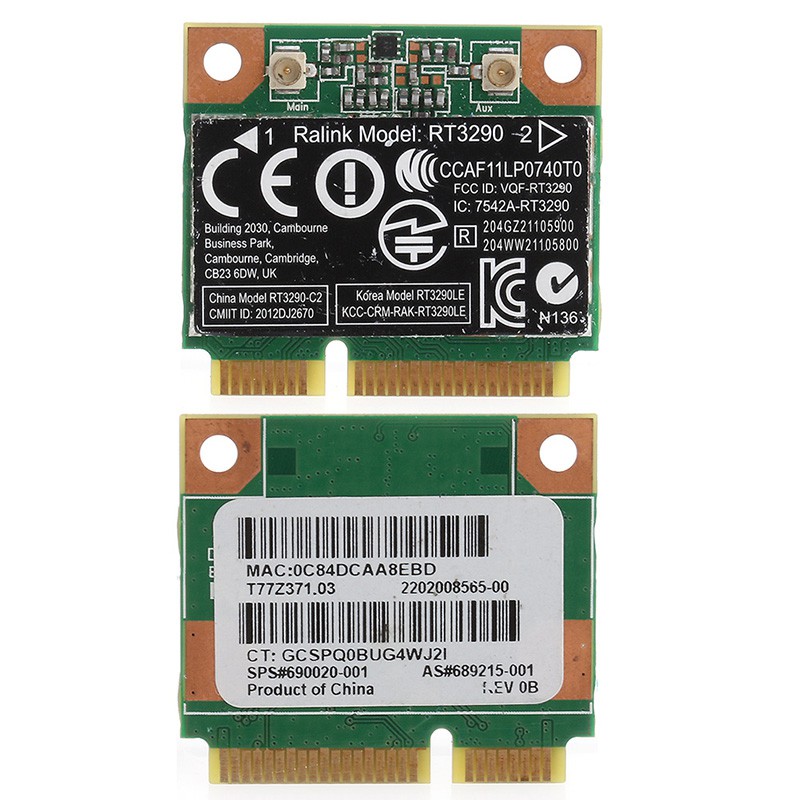 Card Wifi không dây Wi-Fi 150M cho rt3290 HP Pavilion g7-2000
