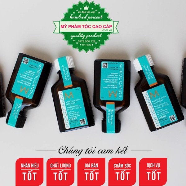 [Morocanoil-chính hãng] Tinh dầu dưỡng tóc Moroccanoil Treatment 25ml ( For All Hair Types)