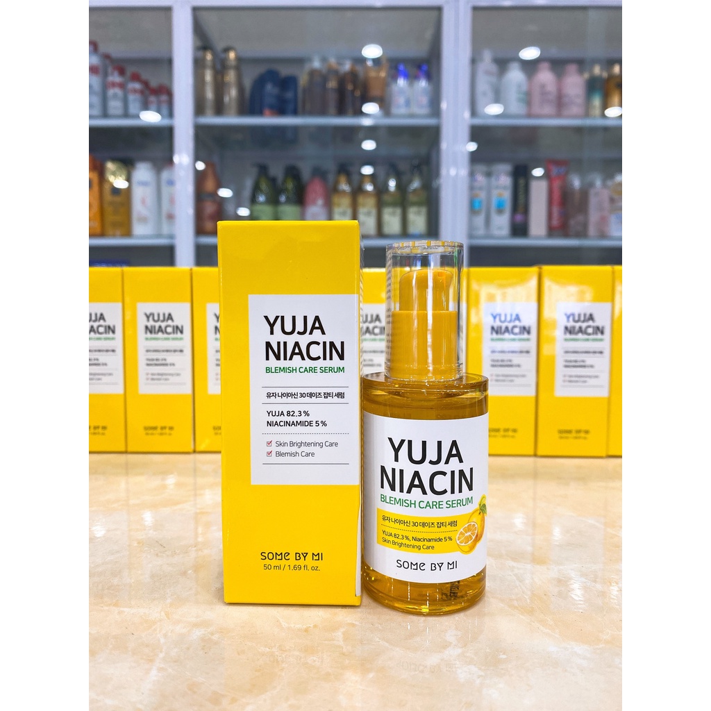 Tinh Chất Dưỡng Trắng Da Some By Mi Yuja Niacin 30 Days Blemish Care Serum Hàn Quốc 50ml