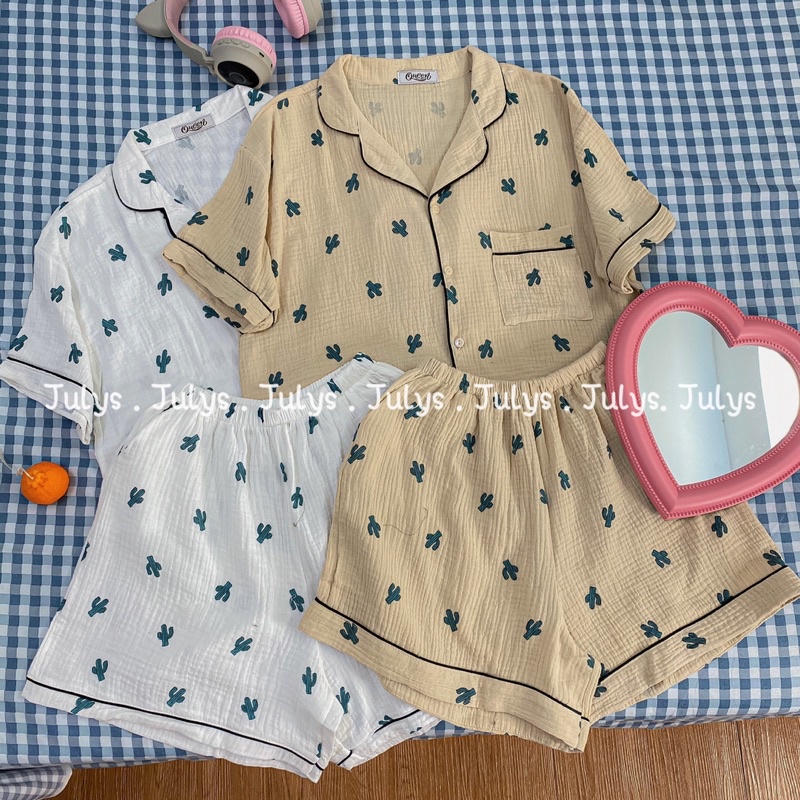 SET NGỦ pyjama viền 6 màu (ảnh thật shop chụp kèm video) | BigBuy360 - bigbuy360.vn
