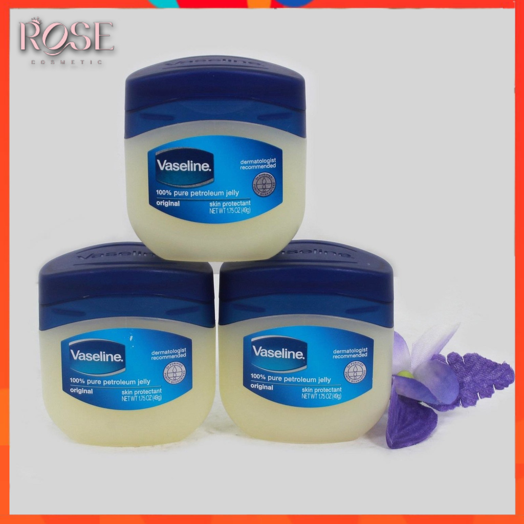 Sáp Dưỡng Ẩm Da Đa Năng Vaseline ⚡⚡ USA Pure Petrolium Jelly Của Mỹ #Original Chống Nứt Nẻ Da 50ML
