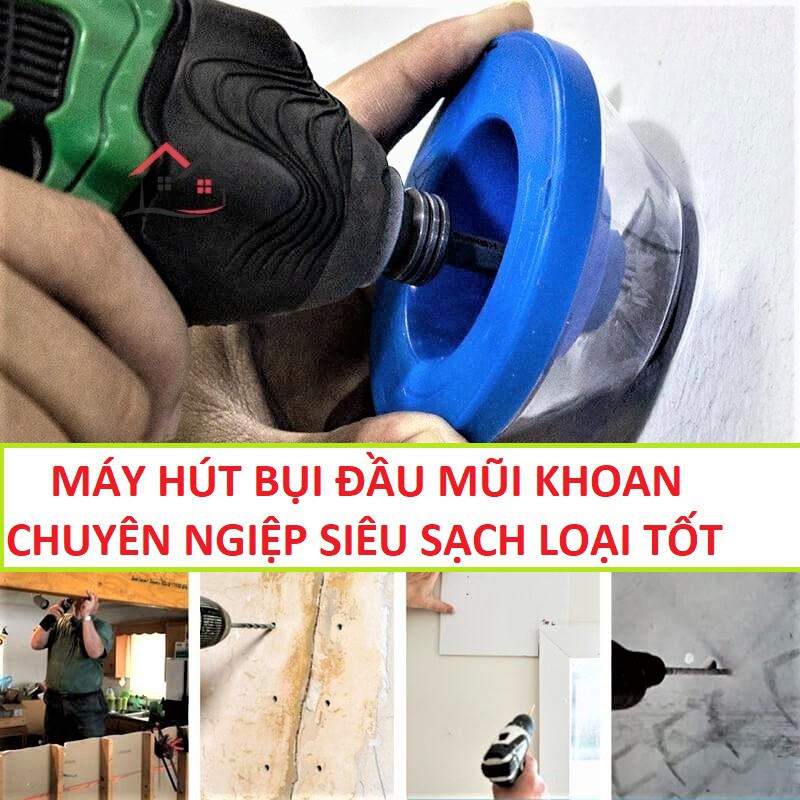 ĐẦU HÚT BỤI MÁY KHOAN  4MM-10MM SIÊU SẠCH LOẠI TỐT