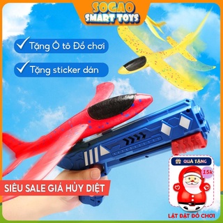 Súng bắn phóng máy bay đồ chơi vui nhộn cho bé